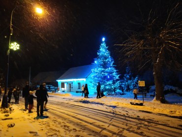 Rozsvícení vánočního stromku