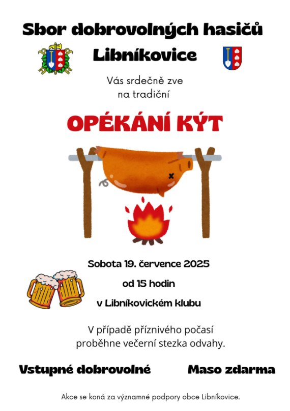 Tradiční opékání kýt
