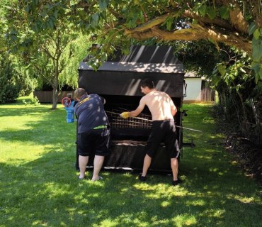 Tradiční opékání